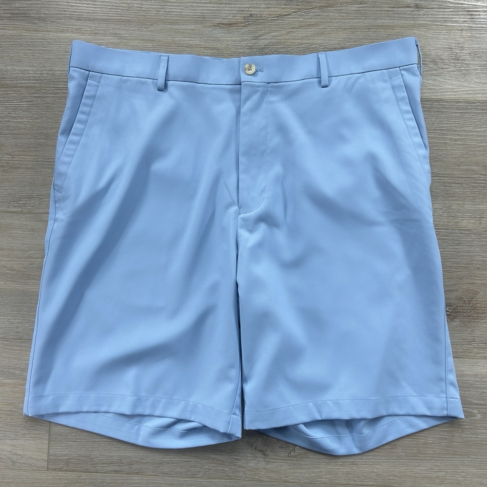 Peter Millar Sz 38 Salem Performance Shorts Blue Chino 9" Argyle Country Club